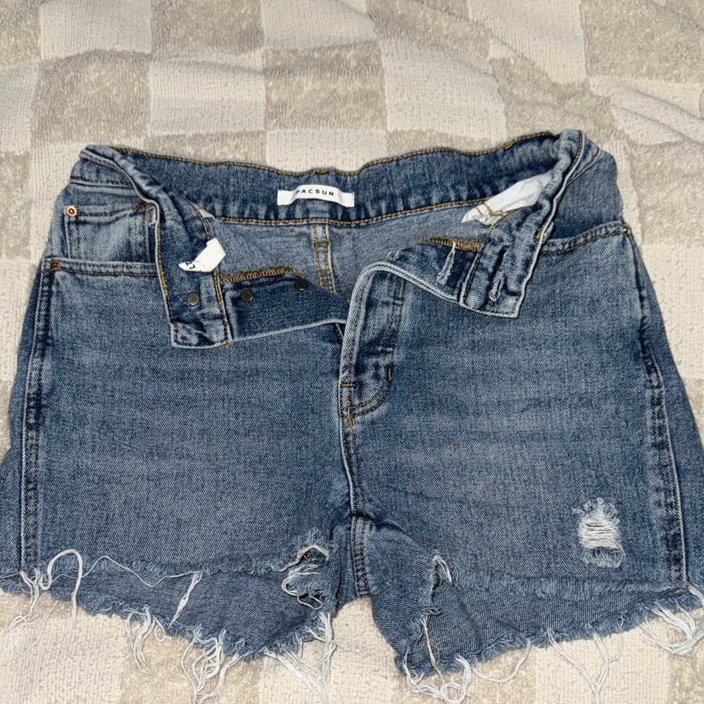 PacSun Classic Blue Denim Shorts